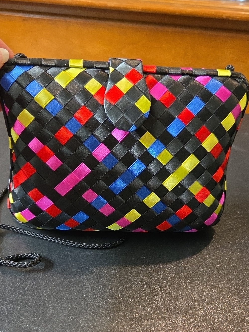 VINTAGE Woven Crossbody Bag